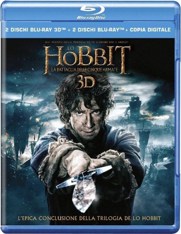 Hobbit (Lo) - La Battaglia Delle Cinque Armate (3D) (2 Blu-Ray 3D+2 Blu-Ray)