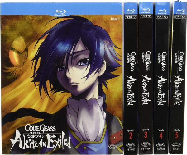 Code Geass - Akito The Exiled - Serie Completa (5 Blu-Ray)