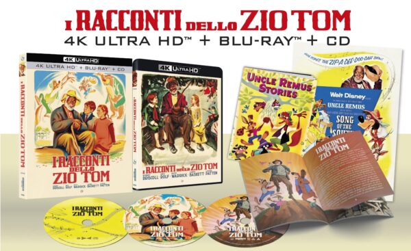 Racconti Dello Zio Tom (I) (Collector's Edition) (4K Ultra Hd + Blu-Ray + Cd)